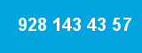 928 143 43 57